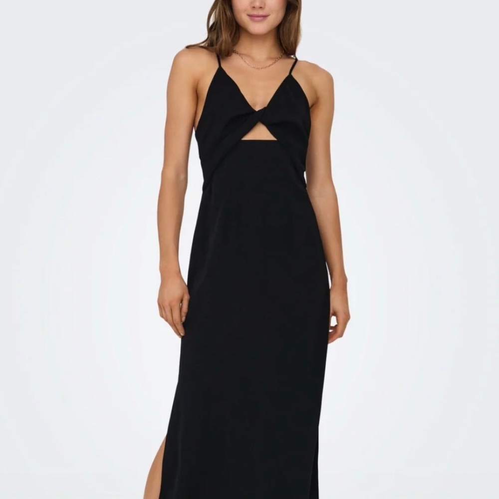ONLY Black Midi Dress - NEW